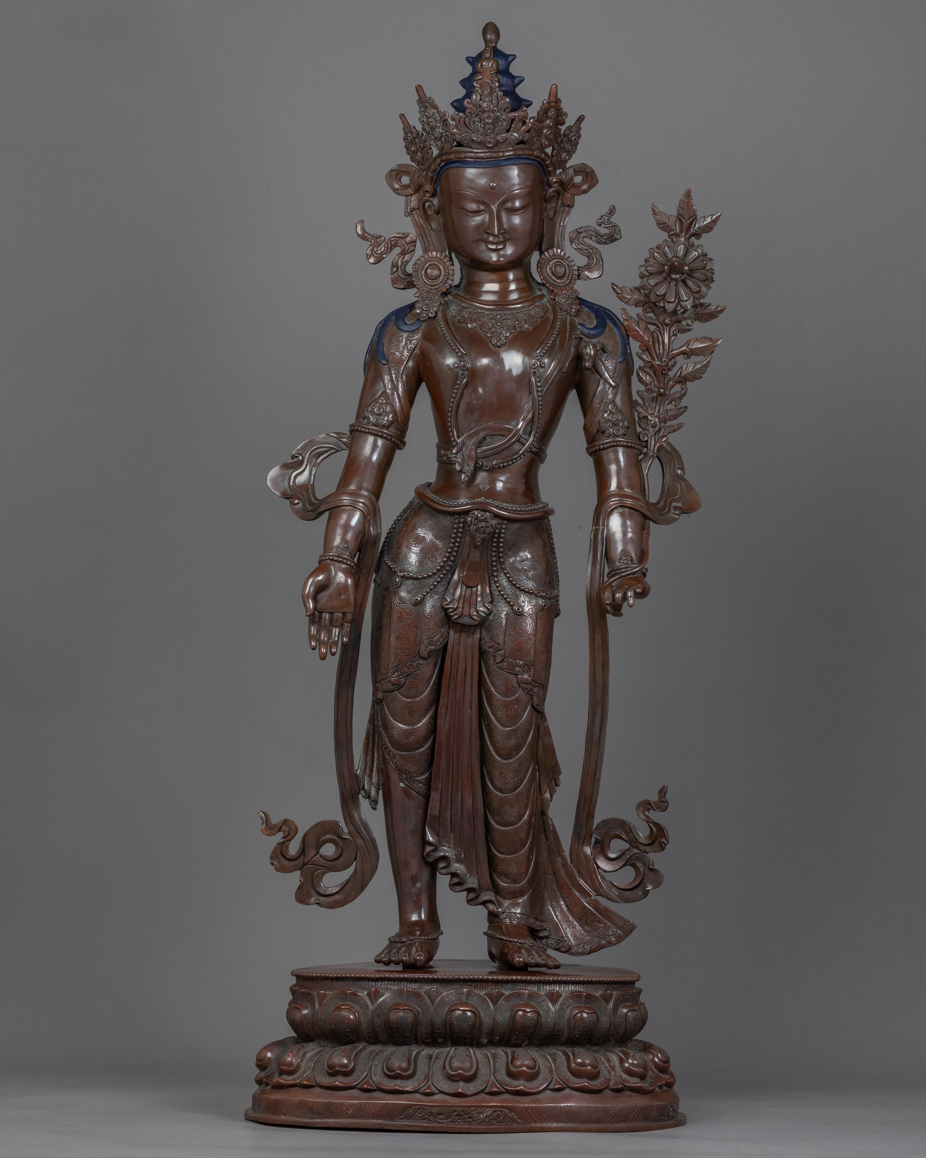 Himalayan Artwork For Chenrezig Mantra Benefits | Tibetan Buddha Sculp