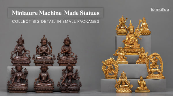 Miniature Machine-Made Statues