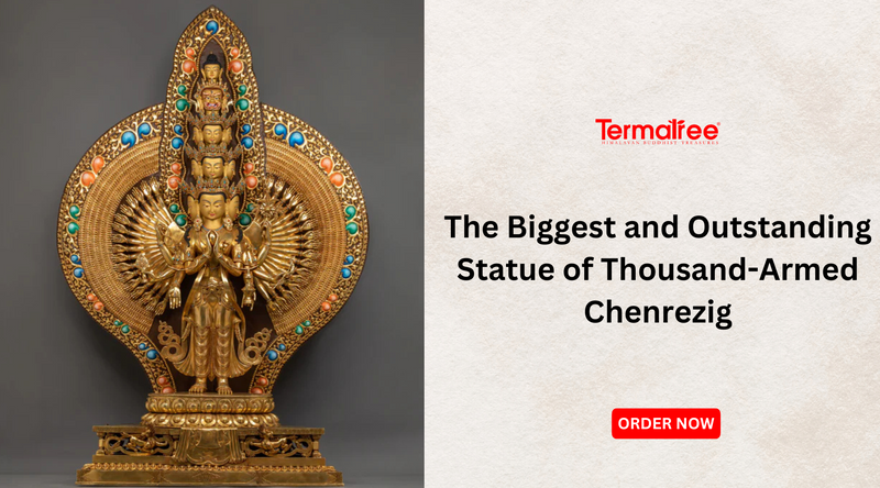 The Biggest and Outstanding Statue of Thousand-Armed Chenrezig