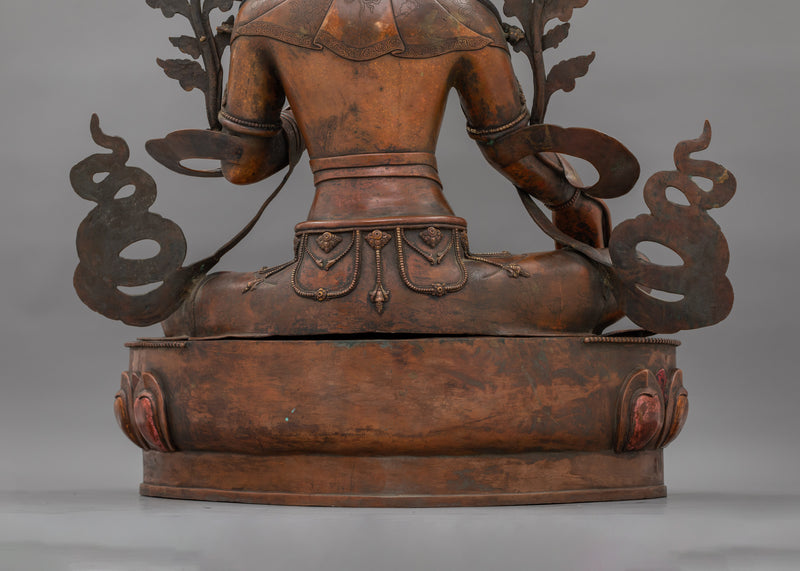 Arya Tara Consort Of Amoghasiddhi Statue | Tibetan Buddhist Goddess Sculpture