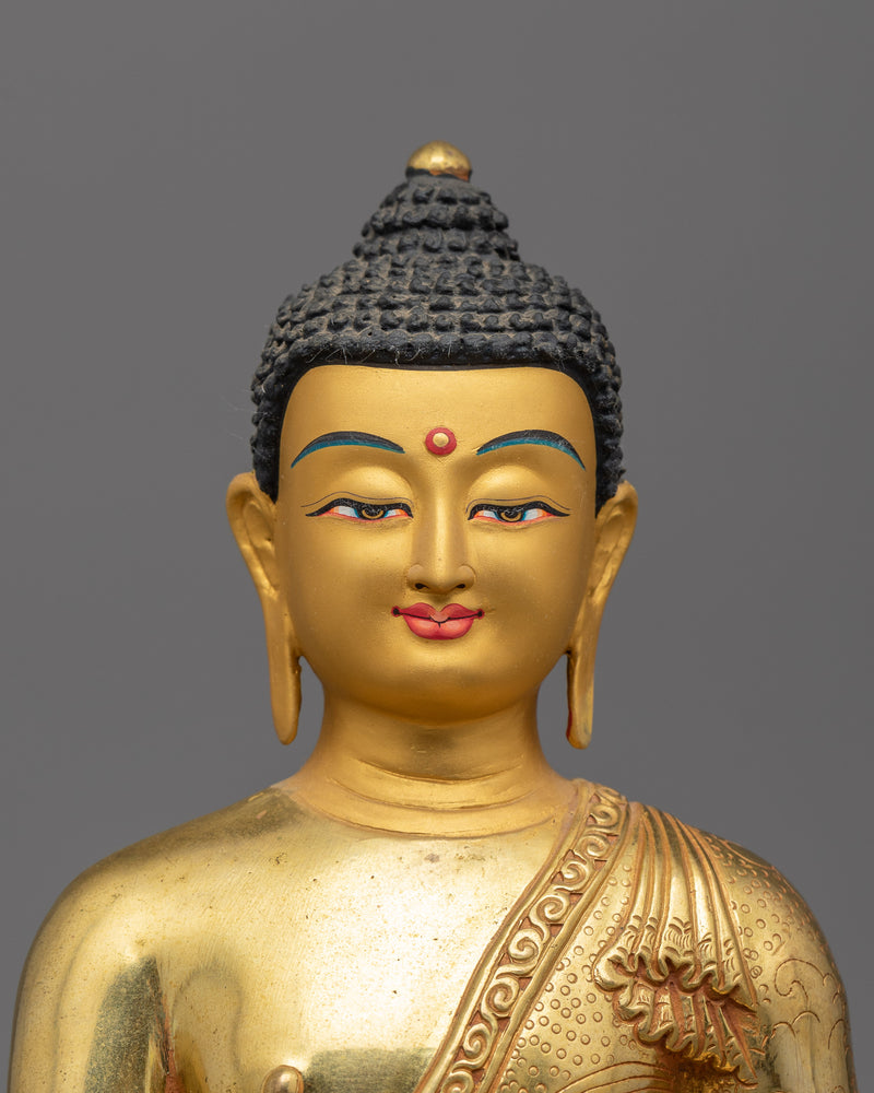 Medicine Buddha Sculpture For Meditation Altar | Supreme Healer Bhaisajyaguru Sculpture