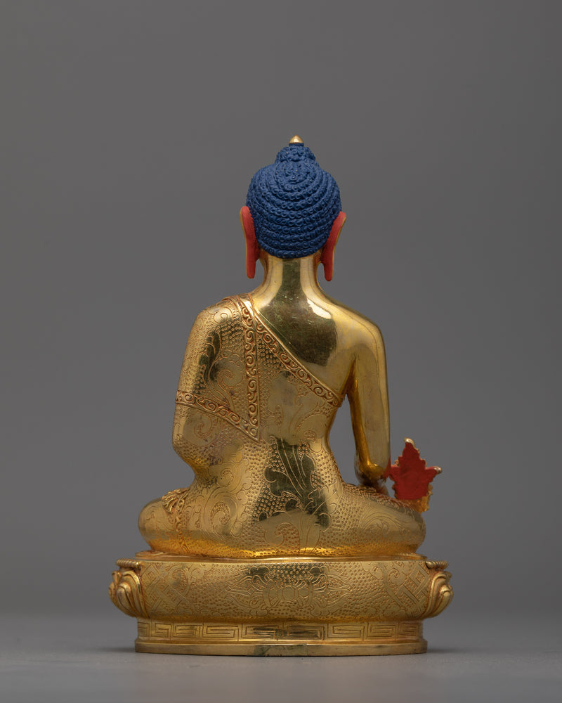 The Medicine Buddha Bhaisajyaguru Lapis Lazuli Light Statue | Empowering You to Heal