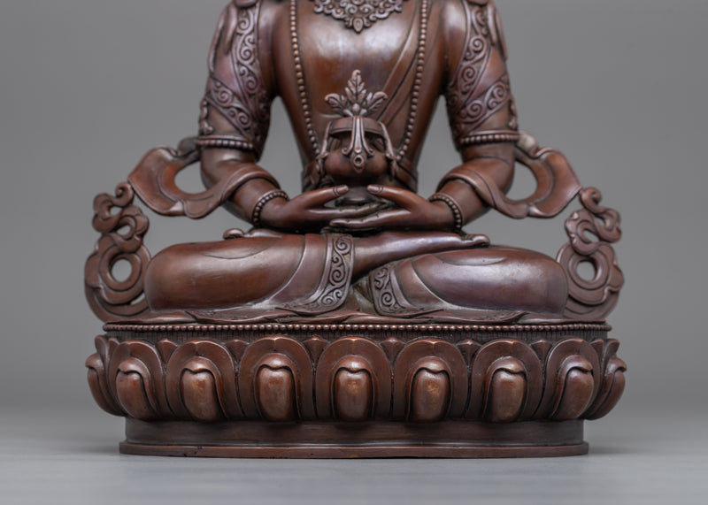 The Deity That Grants Longevity Amitayus Statue | Buddha of Infinite Life