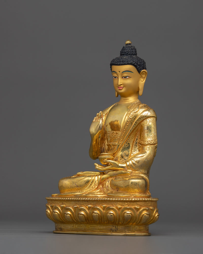 Enlightened Serene Amoghasiddhi Statue | Wisdom of Accomplishing All Actions