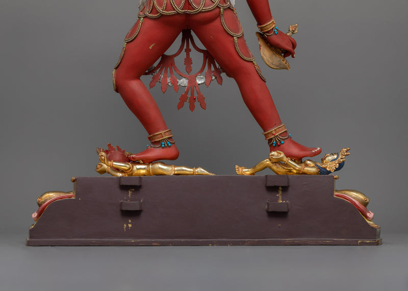 Handmade Buddhist Vajrayogini Tantric Buddhism Sculpture | Spiritual Transformation Art