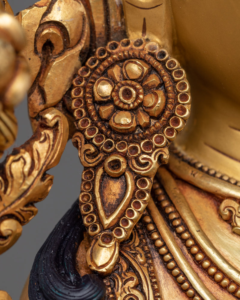 Protector and Savior Green Tara Statue | A Symbol of Compassion and Enlightenment