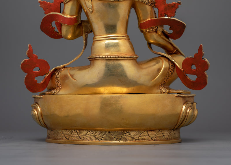 Protector and Savior Green Tara Statue | A Symbol of Compassion and Enlightenment