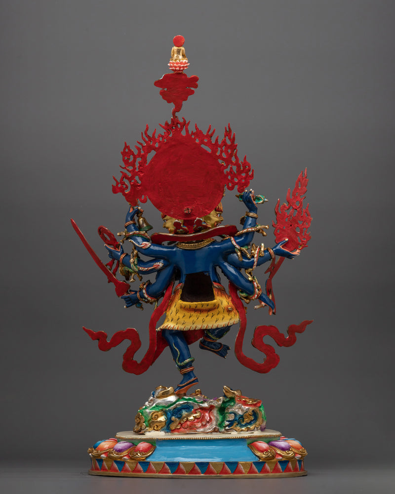 Hindu Mythology Vajrapala Ucchusma Statue | Guardian of Wisdom and Power