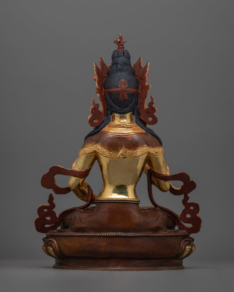 Serene Vajrasattva Tranquil Deity | The Embodiment of Purity and Enlightenment