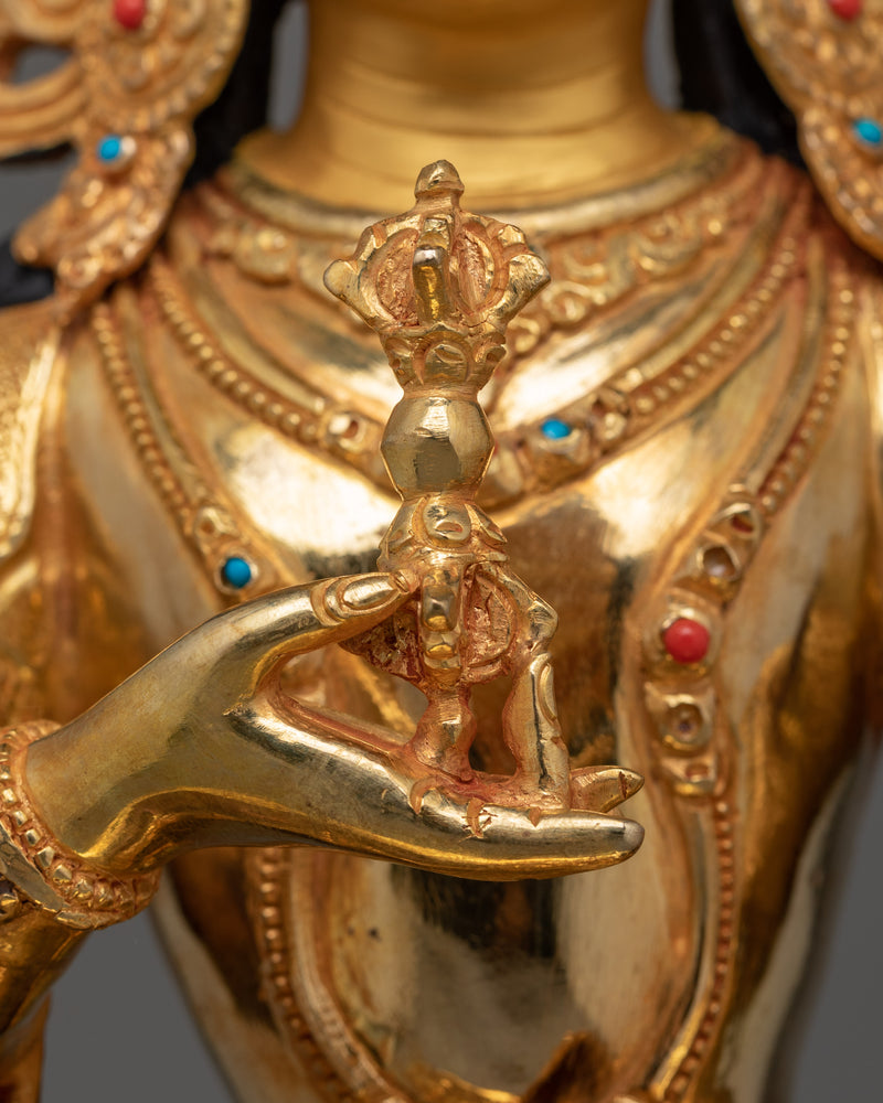 Serene Vajrasattva Tranquil Deity | The Embodiment of Purity and Enlightenment