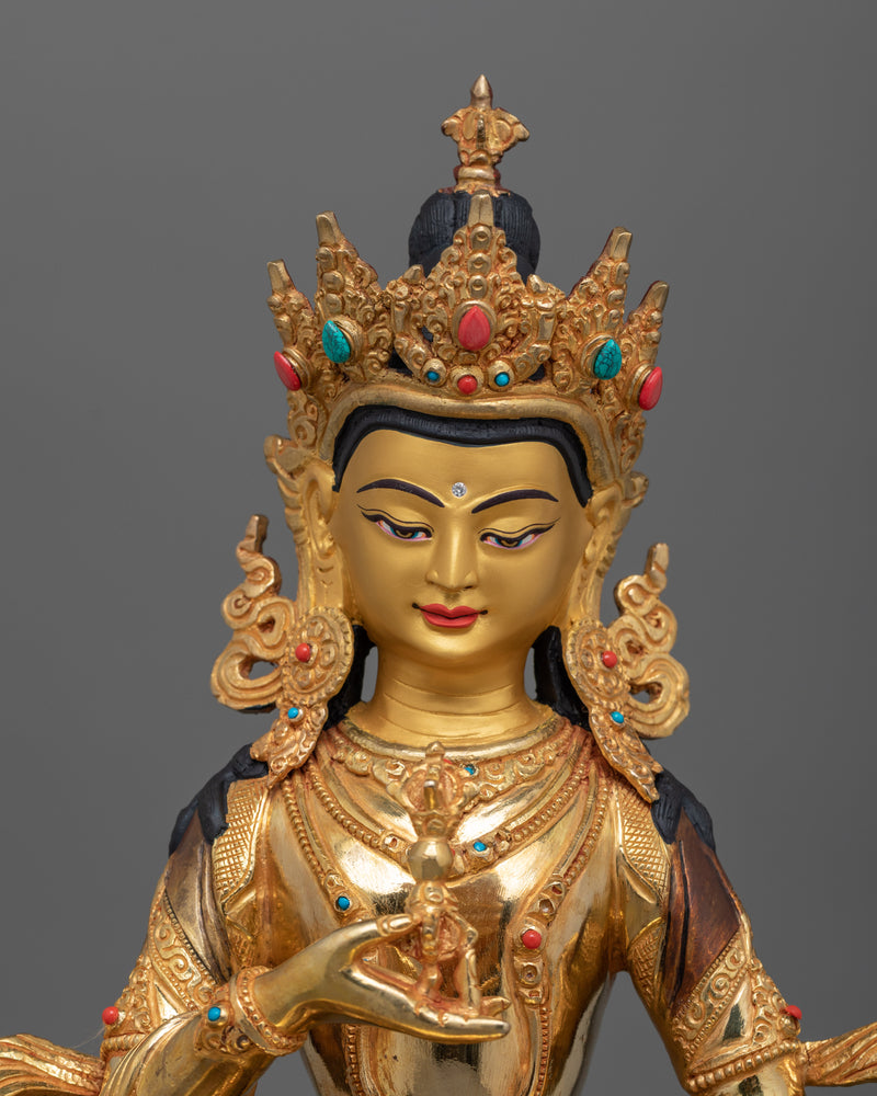 Serene Vajrasattva Tranquil Deity | The Embodiment of Purity and Enlightenment