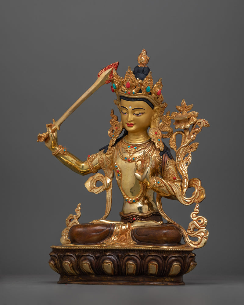 Monju Bosatsu God of Wisdom for Dharma | Prominent Figure of Mahayana Buddhism