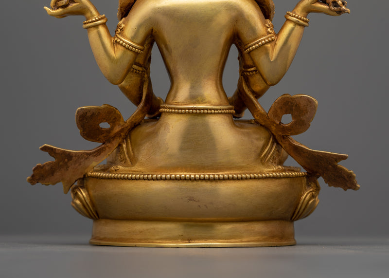 Prajnaparamita Buddhist Wisdom Goddess Statue | Sacred Icon of Pure Knowledge and Insight