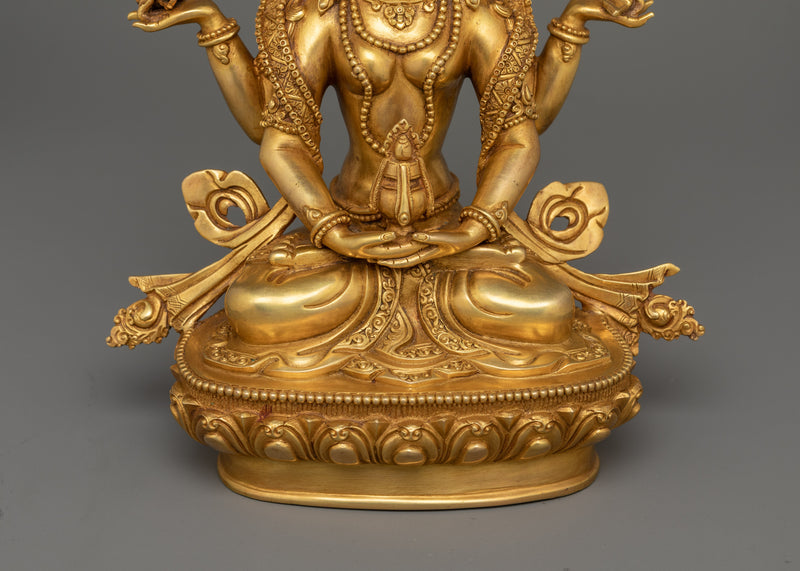 Prajnaparamita Buddhist Wisdom Goddess Statue | Sacred Icon of Pure Knowledge and Insight