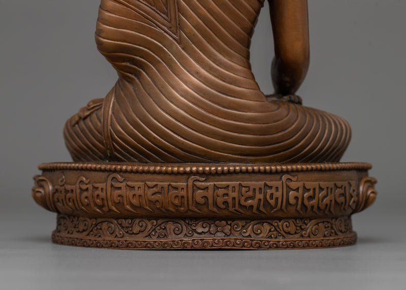 Shakyamuni Buddha Buddhist Shrine Statue | Symbol of Enlightenment and Peace