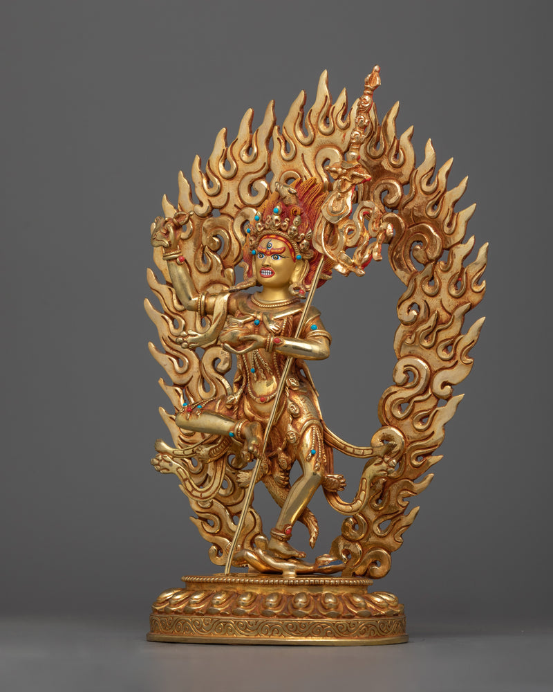 Dorje Phagmo, Feminine Power Statue | Religious Himalayan Zen Art Figurine