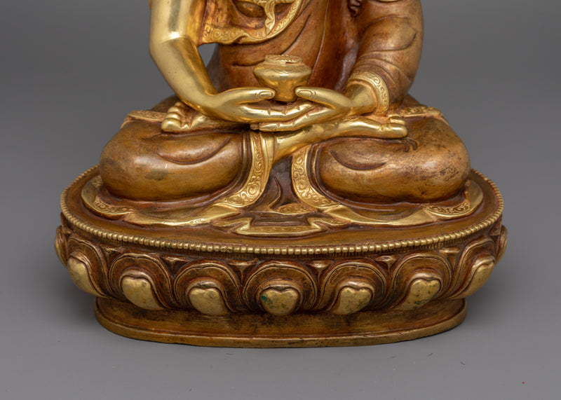 One of The Dhyani Buddha Amitabha Figurine | Symbol of Infinite Light