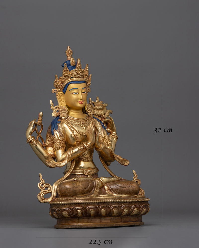 four-armed-chenrezig-buddha