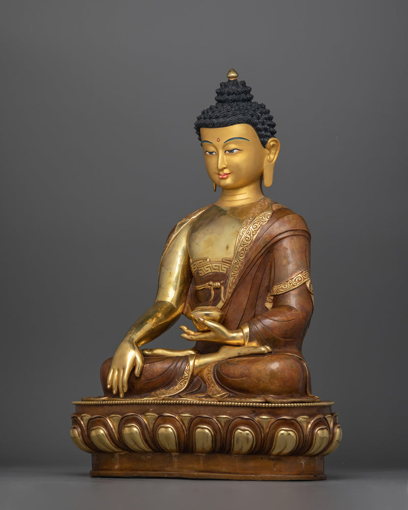 Peaceful Buddha Shakyamuni Sculpture | A Symbol of Tranquility and Wisdom