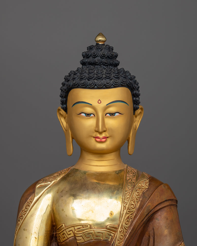 Peaceful Buddha Shakyamuni Sculpture | A Symbol of Tranquility and Wisdom