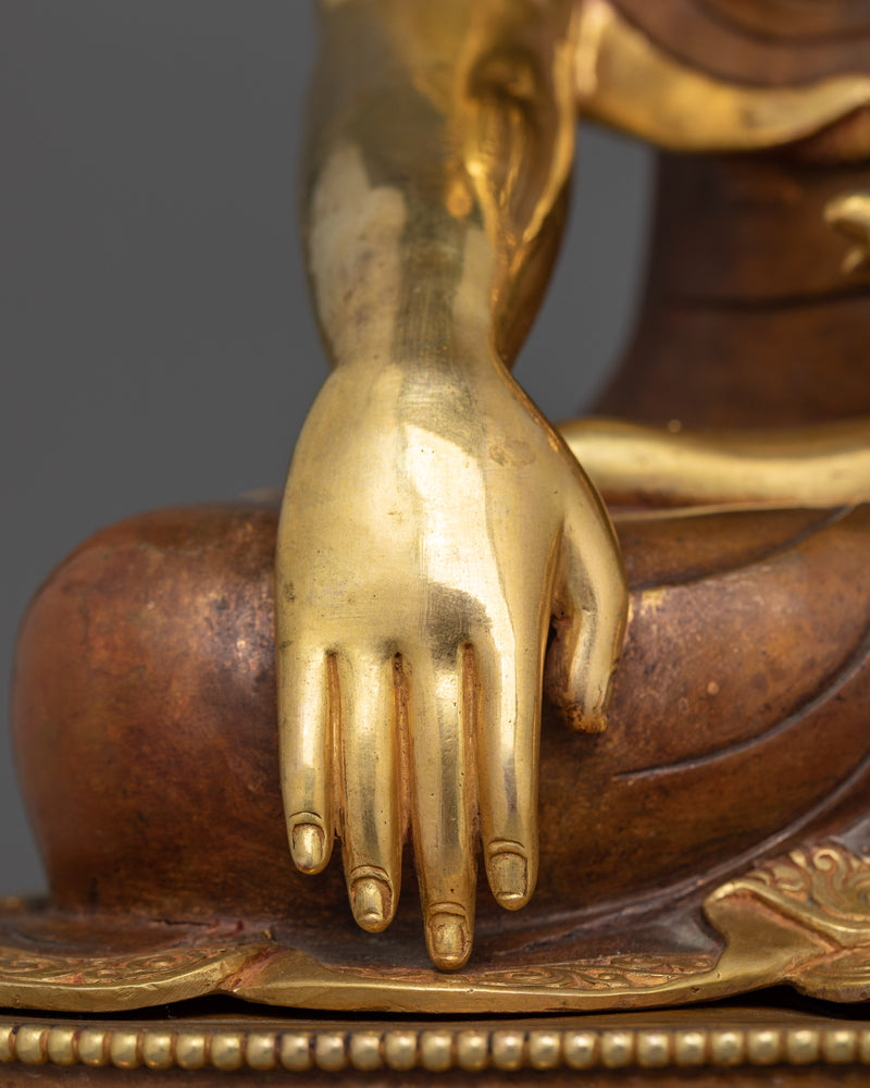 Peaceful Buddha Shakyamuni Sculpture | A Symbol of Tranquility and Wisdom