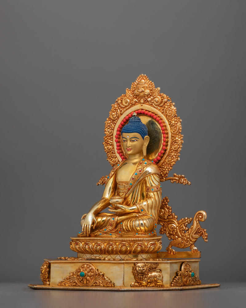 Founder of the Dharma Path Shakyamuni Buddha for Zen Decor | Icon of Inner Peace