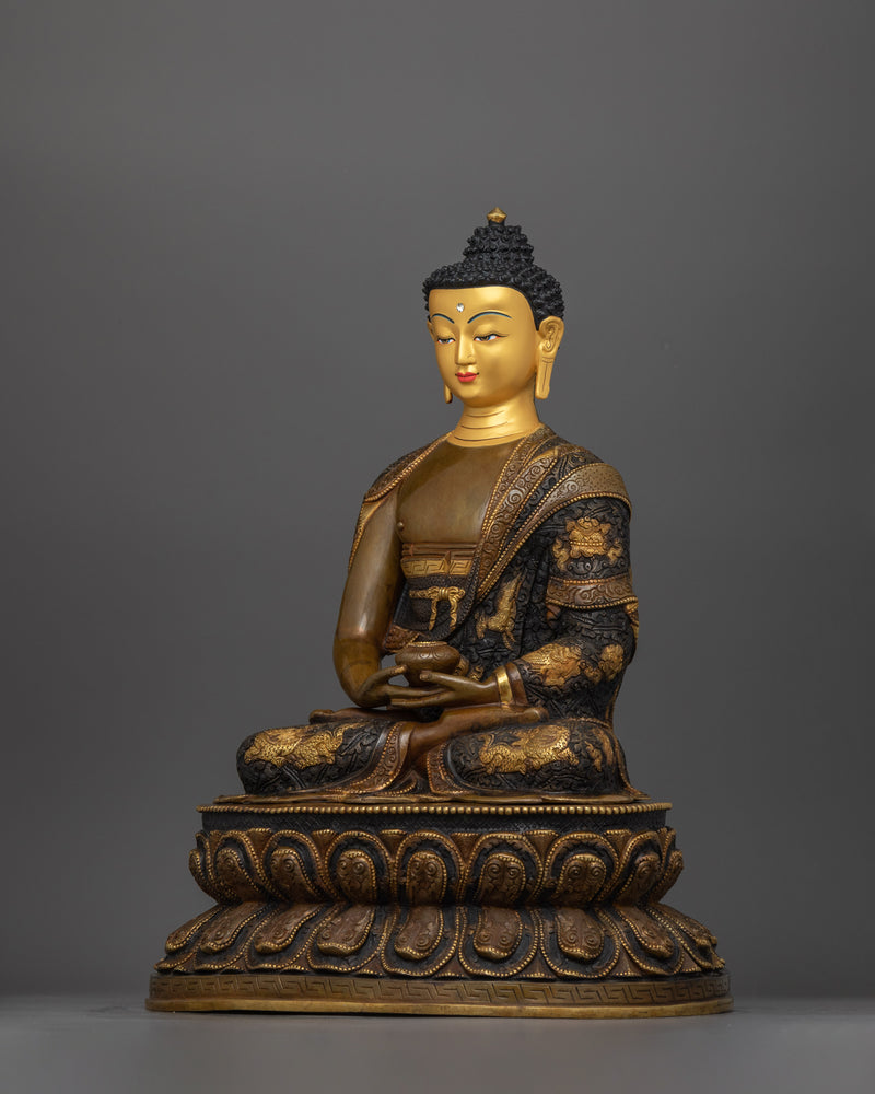 Eternal Light Buddha Amitabha Handcarved Statue | The Embodiment of Infinite Wisdom