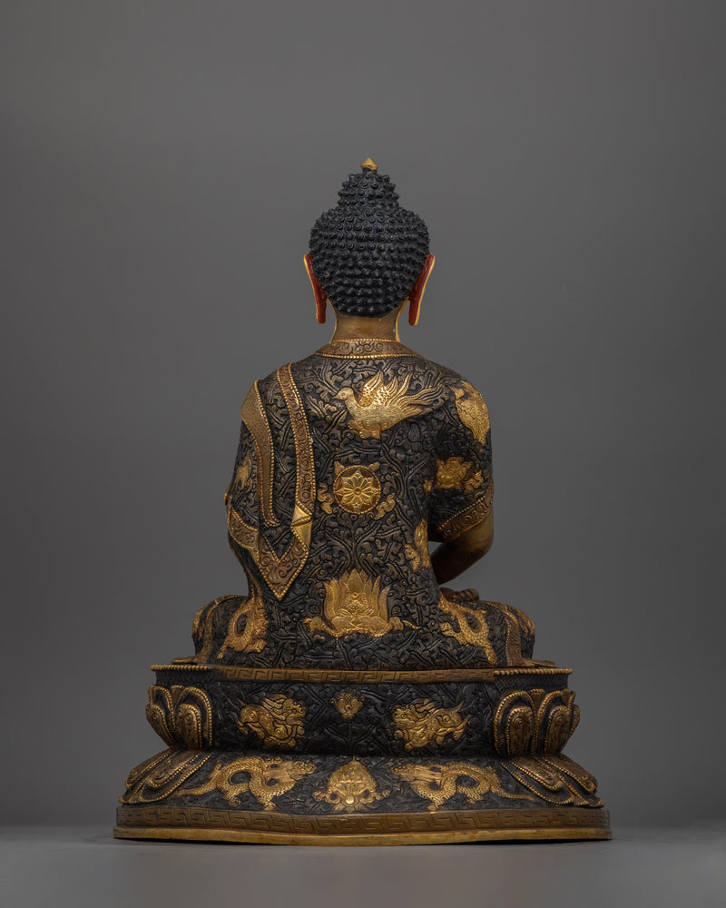 Eternal Light Buddha Amitabha Handcarved Statue | The Embodiment of Infinite Wisdom