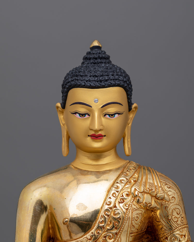 The Statue of Buddhist Healing Deity (Medicine Buddha) | Buddha of Healing