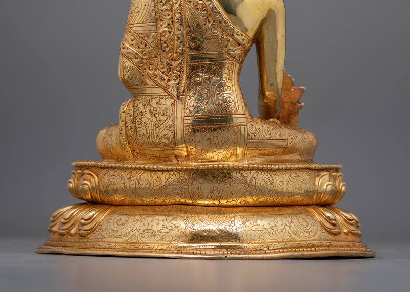 The Statue of Buddhist Healing Deity (Medicine Buddha) | Buddha of Healing