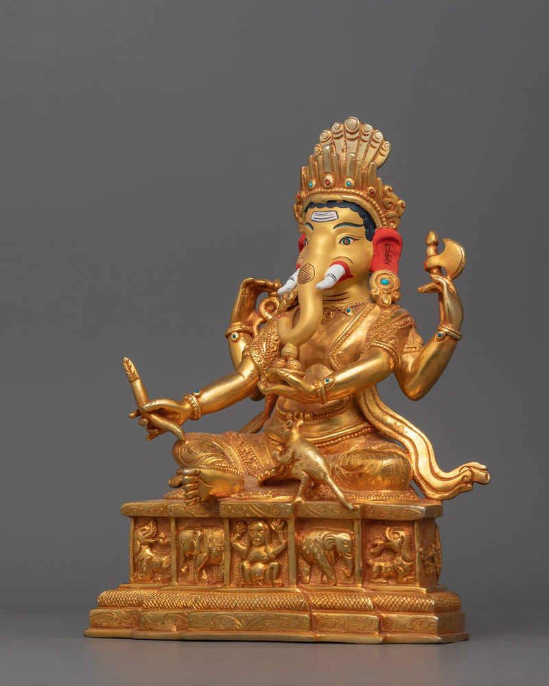 The Shivas Son Ganesha Statue | Blessings, Protection and Guidance Artwork