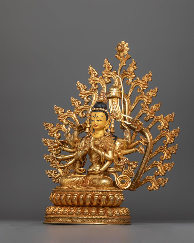 Chundi Goddess of Victory and Prosperity | Enlightened Meditation Decor