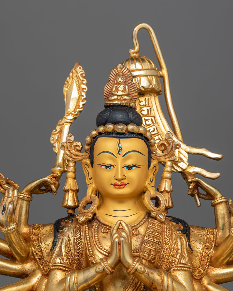 Chundi Goddess of Victory and Prosperity | Enlightened Meditation Decor