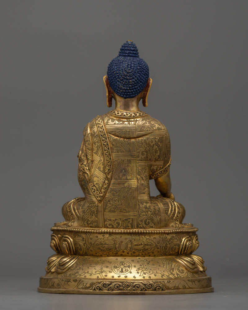 Buddha Shakyamuni Zen Decor for Shrines and Altars | Symbol of Enlightened Serenity