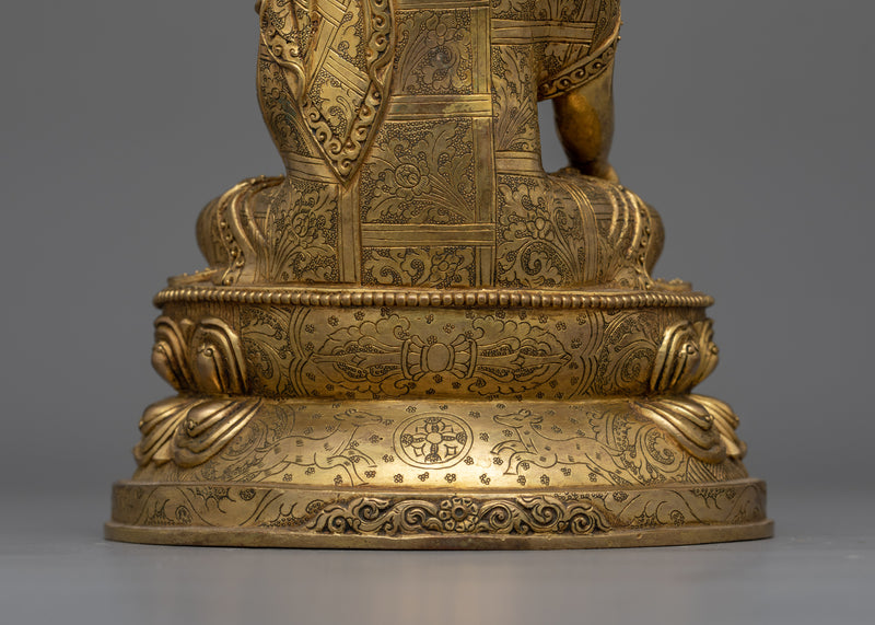 Buddha Shakyamuni Zen Decor for Shrines and Altars | Symbol of Enlightened Serenity