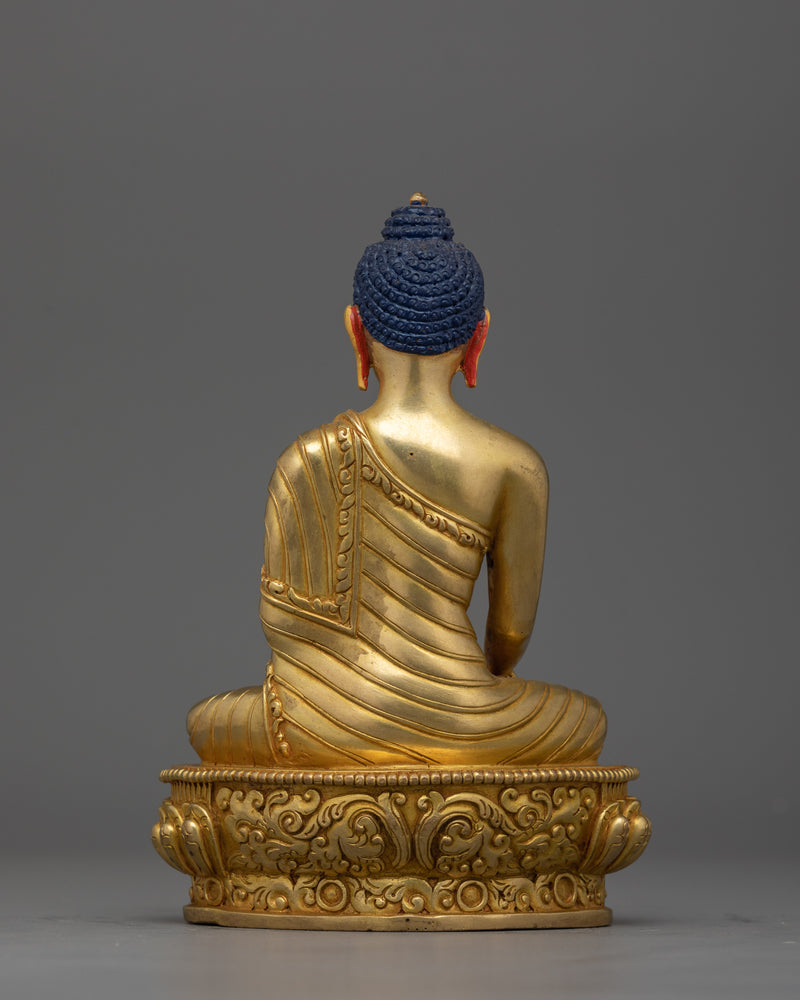 Shakyamuni Buddha For Mindfulness Mini Statue | Perfect for Spiritual Decor and Practice