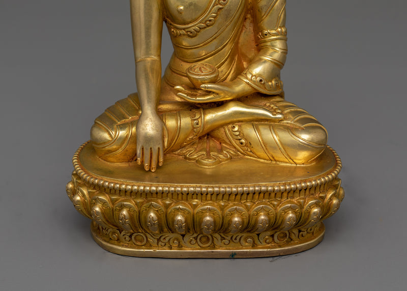 Shakyamuni Buddha For Mindfulness Mini Statue | Perfect for Spiritual Decor and Practice