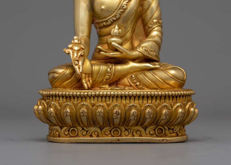 Bhaisajyaguru Buddhist Sculpture for Inner Healing | Spiritual Decor for Wellness