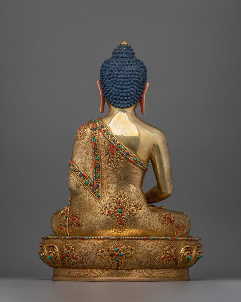 Tibetan Buddhist Amitabha Buddha Statue | Pure Land Dharma Buddha