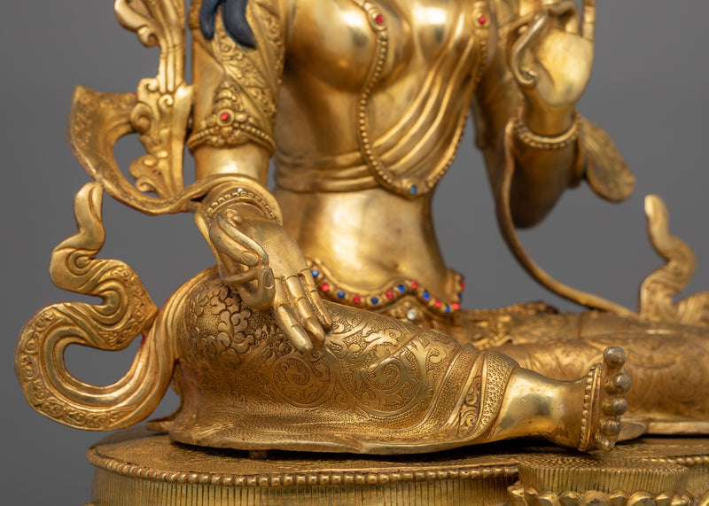 Lord Syamatara Statue (Green Tara) | The Embodiment of Compassion