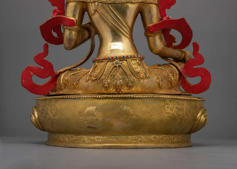 Lord Syamatara Statue (Green Tara) | The Embodiment of Compassion