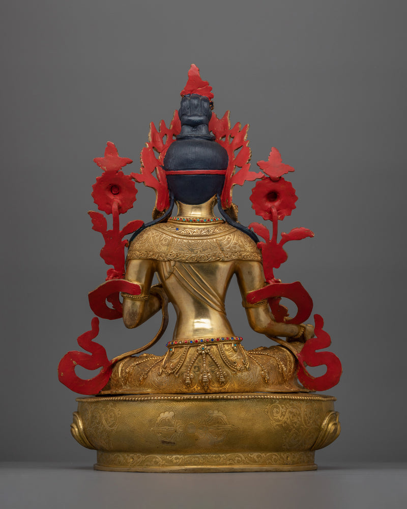 Lord Syamatara Statue (Green Tara) | The Embodiment of Compassion