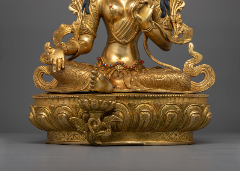 Lord Syamatara Statue (Green Tara) | The Embodiment of Compassion