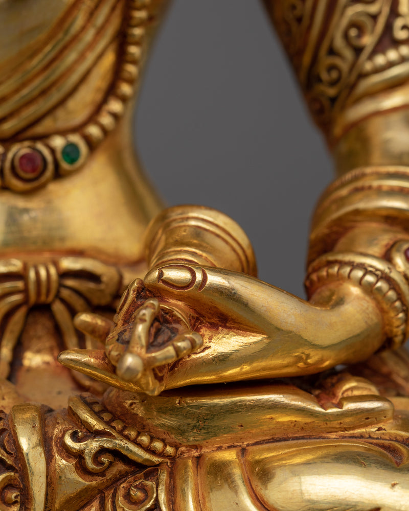 Meditation Deity Dorje Sempa Statue | Vajrasattva Negative Karma Purifier