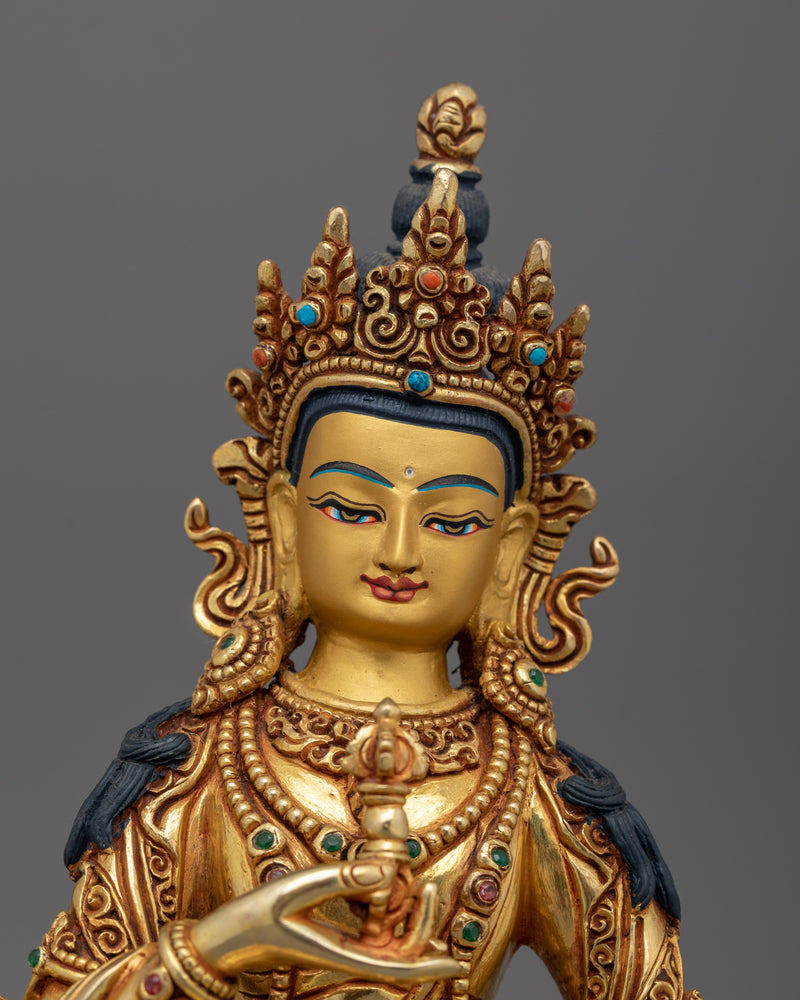 Meditation Deity Dorje Sempa Statue | Vajrasattva Negative Karma Purifier