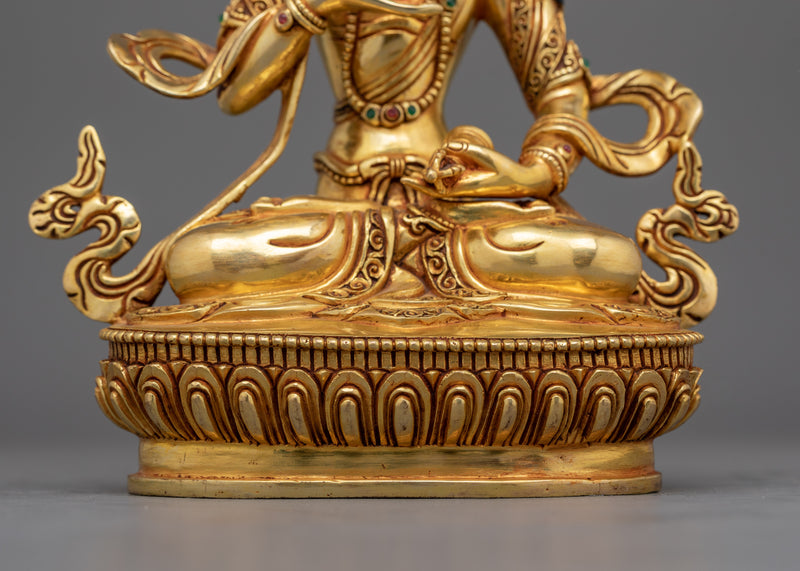 Meditation Deity Dorje Sempa Statue | Vajrasattva Negative Karma Purifier