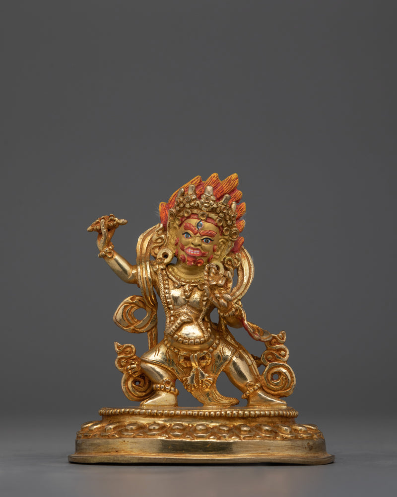 Bodhisattva Vajrapani Dharma Protector Sculpture | Guardian of Buddhist Dharma