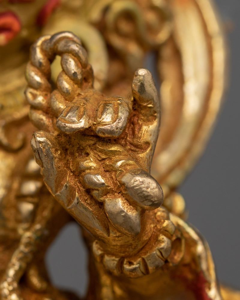 Bodhisattva Vajrapani Dharma Protector Sculpture | Guardian of Buddhist Dharma