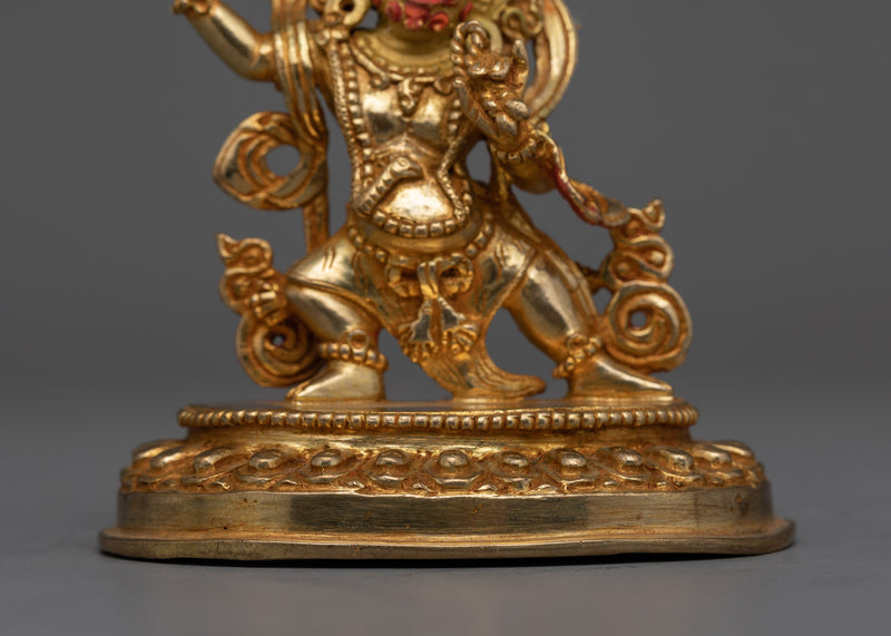 Bodhisattva Vajrapani Dharma Protector Sculpture | Guardian of Buddhist Dharma