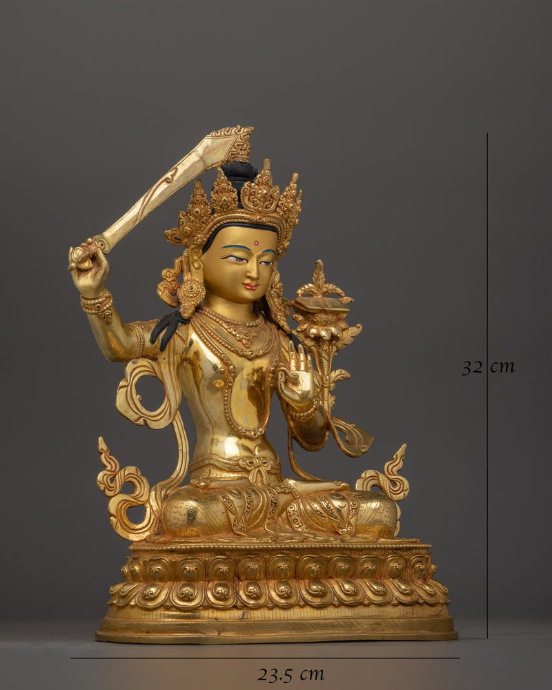 sacred-manjushri-with-sword-of-wisdom